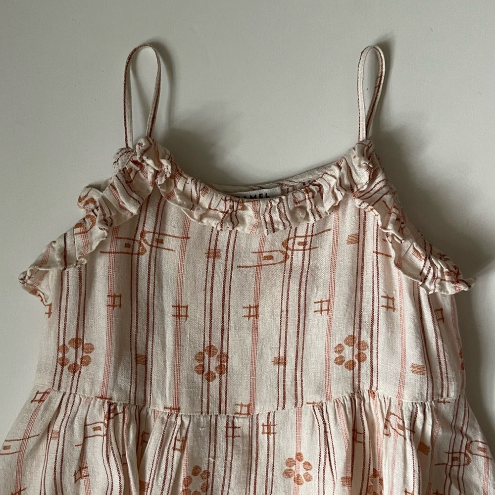 Caramel Girls Greenwich Long Dress | Pale Pink - Size 3 - Picture 3 of 13